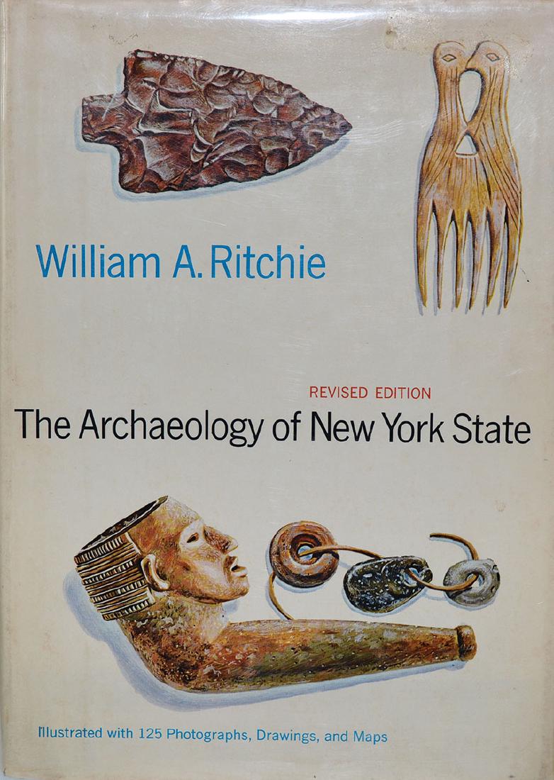 Book: The Archaeology of New York State (Ritchie).: Book: The Archaeology of New York State (Ritchie). 2nd Revised Edition. Very good condition. Hardbound with dust cover