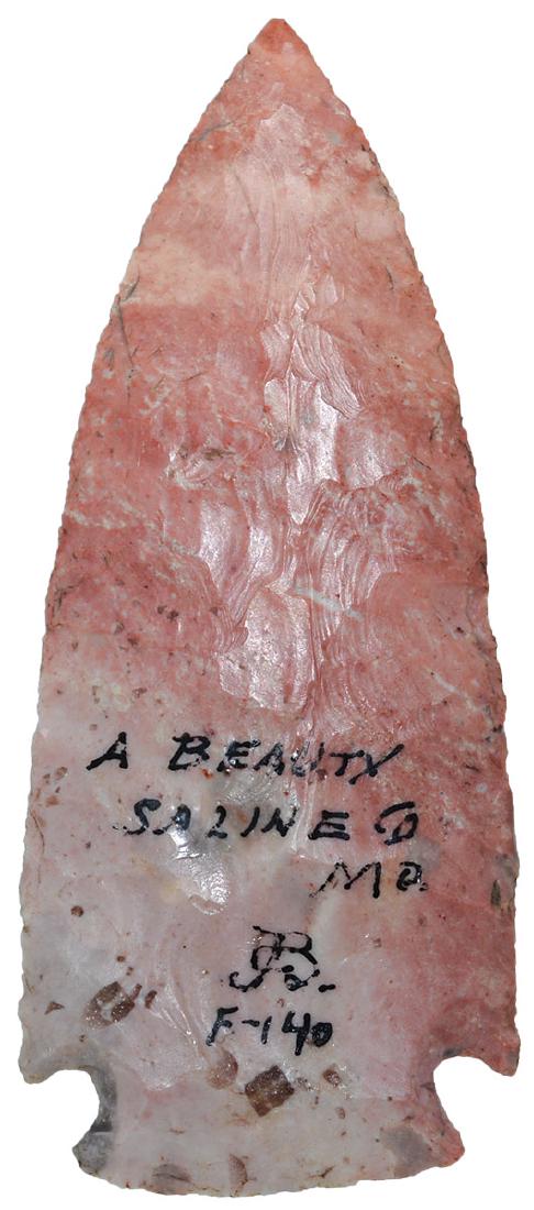 3 5/16" Hopewell.  Saline Co, MO.   Ex-Dave Harvey, (1 of 2)