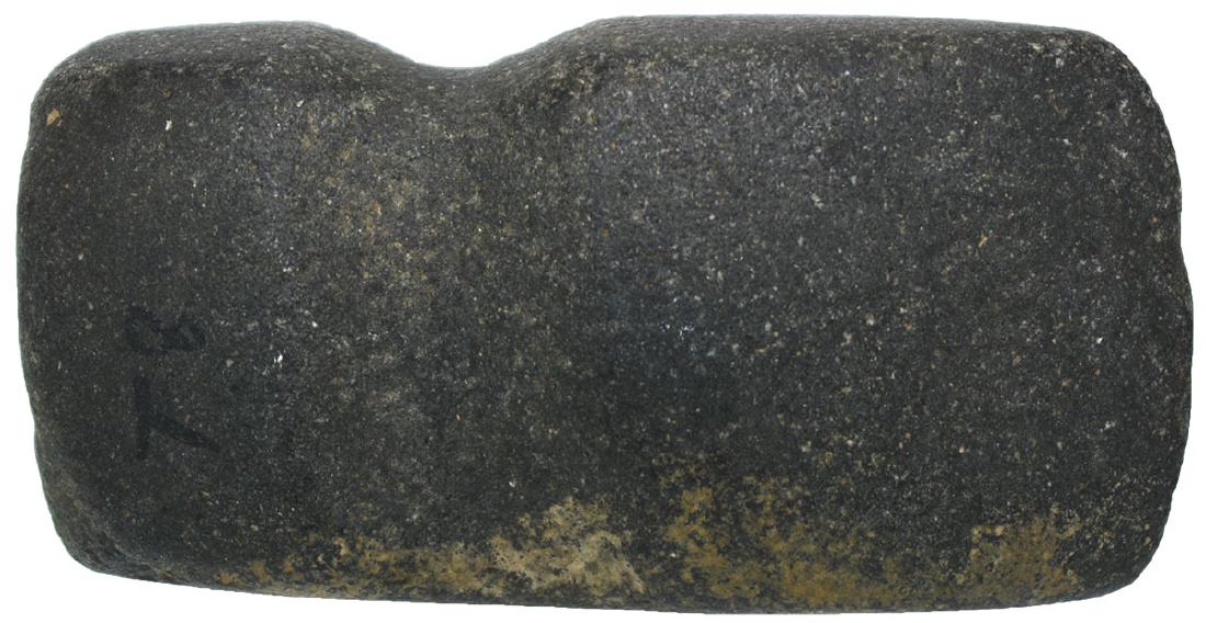 2 3/4" Miniature Slant Groove Axe.  Good condition.  FB (1 of 4)