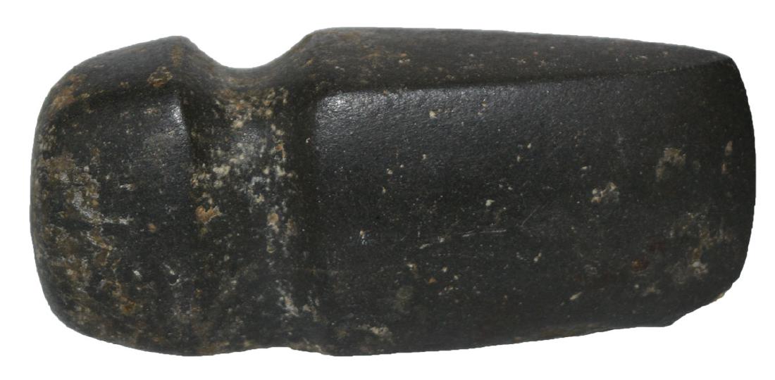 3 3/4" 3/4 Groove Axe.  Mills Co, IA.  Slick polish. (1 of 6)