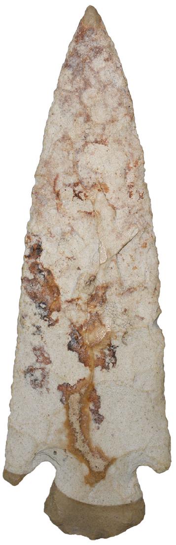 5" Cupp Point.  Benton Co, IA.  Motley COA.  Thin. (1 of 3)