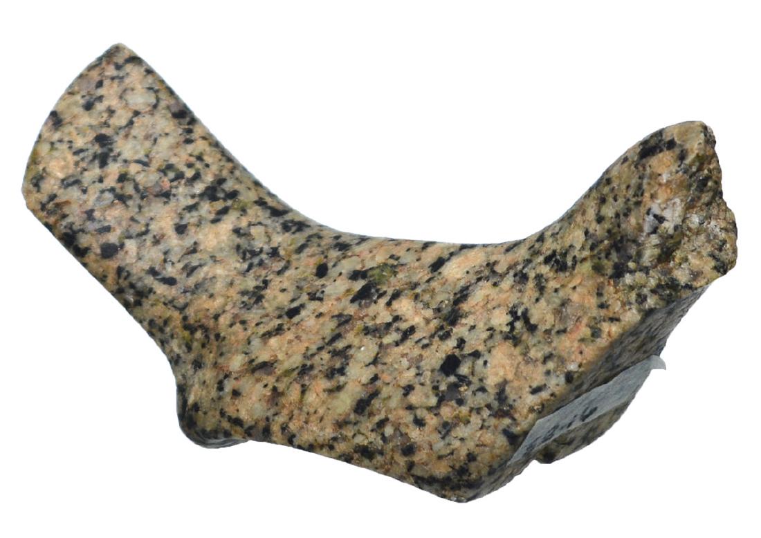 2 1/2" Birdstone.  Ohio.  Hardstone, missing head. (1 of 3)