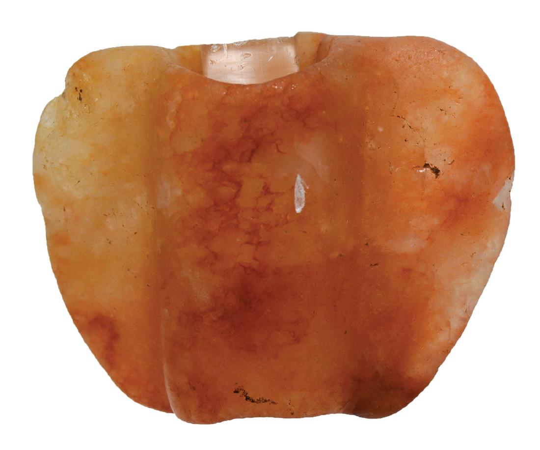 1 7/8" Quartz Winged Bannerstone.  Illinois.  High (1 of 5)