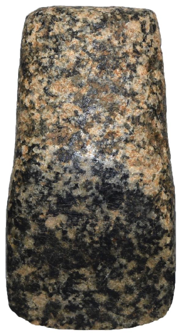 2 Hardstone Adz/Celts.  2 1/2" & 2 5/8".  Larger is (1 of 4)