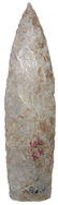 4 1/16" Agate Basin. Pike Co, MO. Rogers COA. Thin,