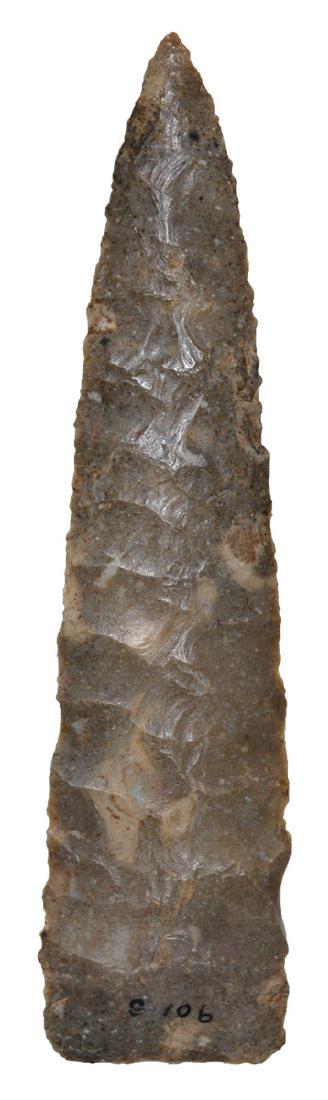 5 7/8" Scottsbluff (Knife).  Howard Co, AR.  Meadows, (1 of 10)