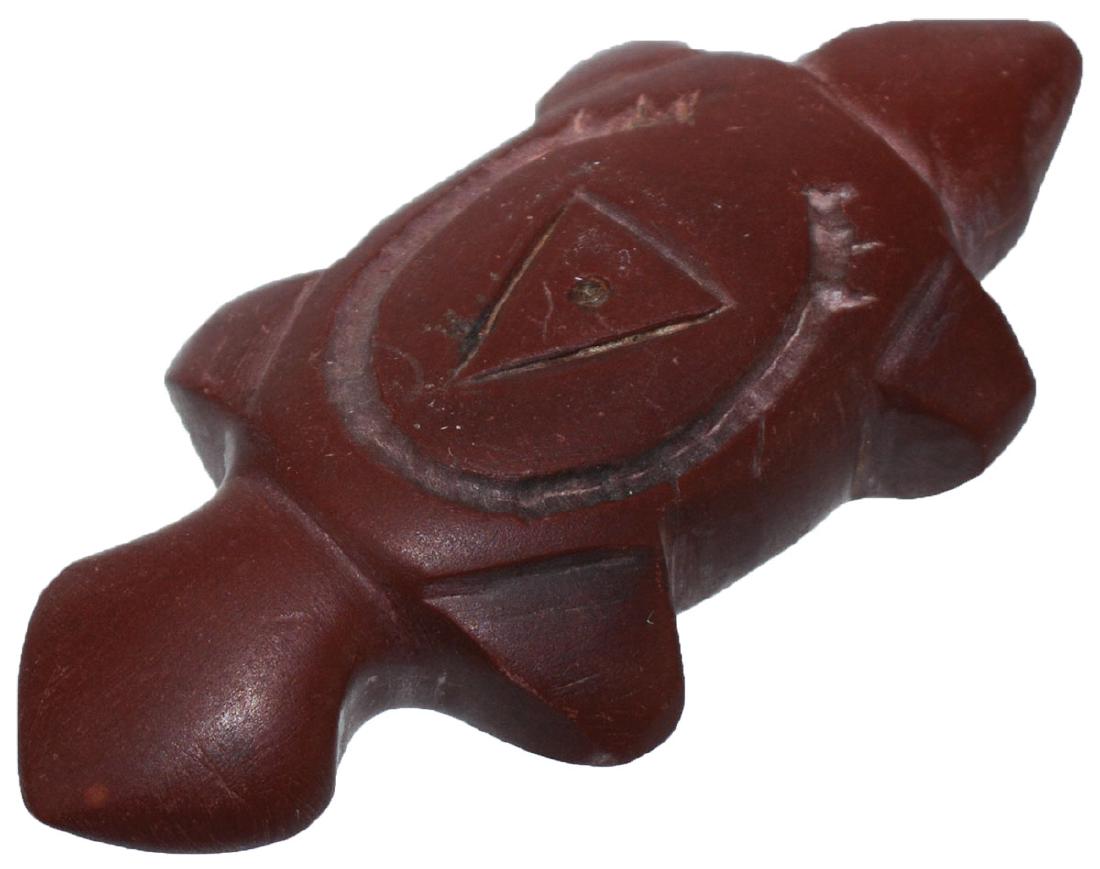 2 3/4" Catlinite Turtle Effigy.  Historic, excellent (1 of 3)