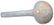 7" Anasazi Ladle. NM. Bowl largely intact with - 5