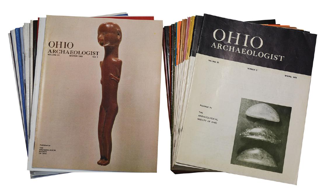 36 Ohio Archaeologist Journals from the 1970's and 80's: 36 Ohio Archaeologist Journals from the 1970's and 80's. No repeats. Very good condition