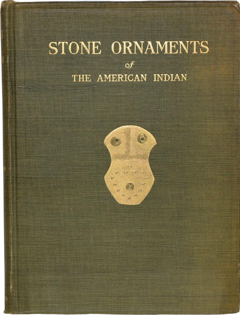 Book: Stone Ornaments by Warren K. Moorehead (1917): Book: Stone Ornaments by Warren K. Moorehead (1917). Excellent condition, tight binding. Comes with original promotional flyer