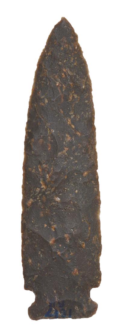 4 3/8" Hemphill. Pike Co, MO. Olive Rhyolite.: 4 3/8" Hemphill. Pike Co, MO. Olive Rhyolite. Ex-Tim Terwelp, Randy Hudson. Jackson and Motley COAs
