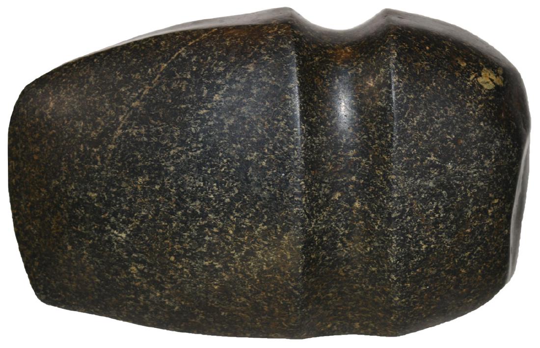 7" 3/4 Groove Axe. Davis G9 COA. Pike Co, IL.: 7" 3/4 Groove Axe. Pike Co, IL. Excellent polish, well made with defined ridges. Ex-Steve Ford. Davis G9 COA