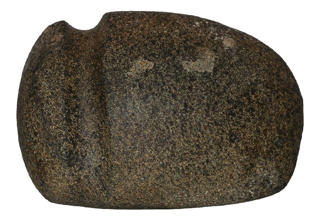 8 3/8" 3/4 Groove Axe. Ralls Co, MO. An old Ed Buel: 8 3/8" 3/4 Groove Axe. Ralls Co, MO. Large Slab Axe made of Porphyritic Granite. An old Ed Buel Axe. Very good condition. Pictured in August 2018 Prehistoric Antiquities (PAQ p51)