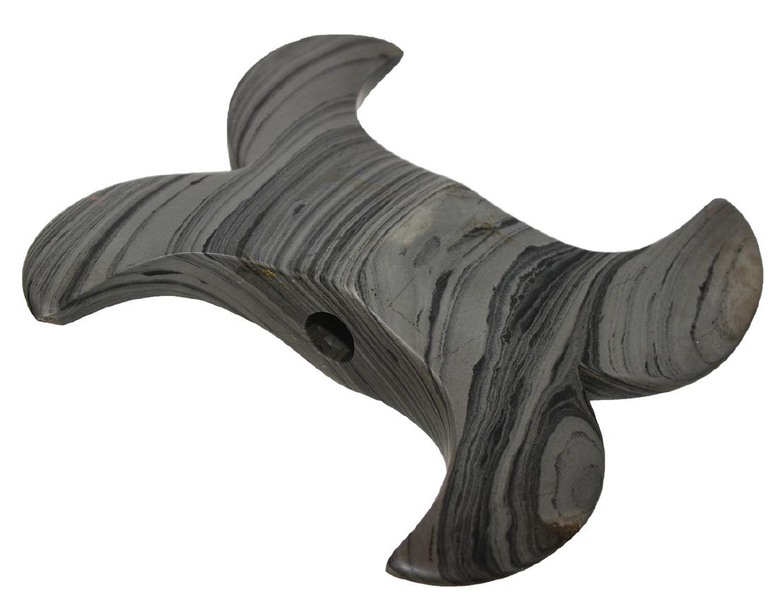 4 1/4" Double Crescent Bannerstone. Pictured in May 18, 2019 Tony