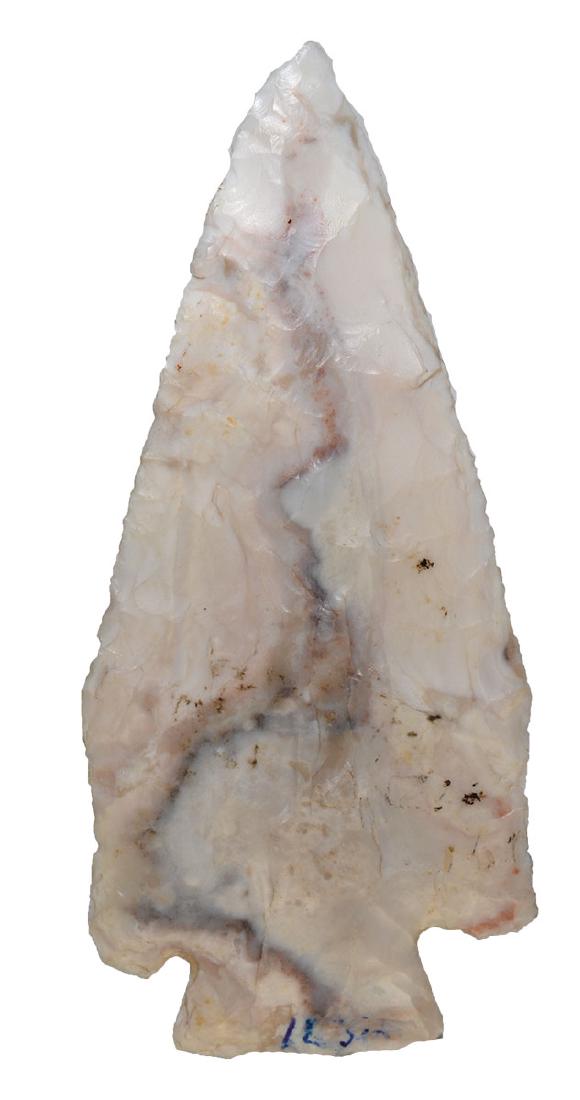 3 9/16" Afton. Benton Co, MO. Dickey COA. Very thin,: 3 9/16" Afton. Benton Co, MO. Very thin, high gloss. Colorful striping. Ex-Randy Hudson, Steve Lee. Fine condition. Dickey COA