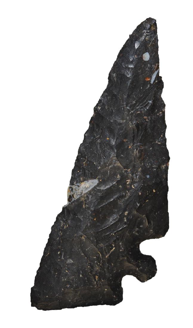 3 1/8" Corner Tang Knife. OK. Pitkin Chert. Thin.: 3 1/8" Corner Tang Knife. OK. Pitkin Chert. Thin. Davis G8 COA