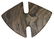 5 3/16" Double Notched Winged Bannerstone. OH. Nicely