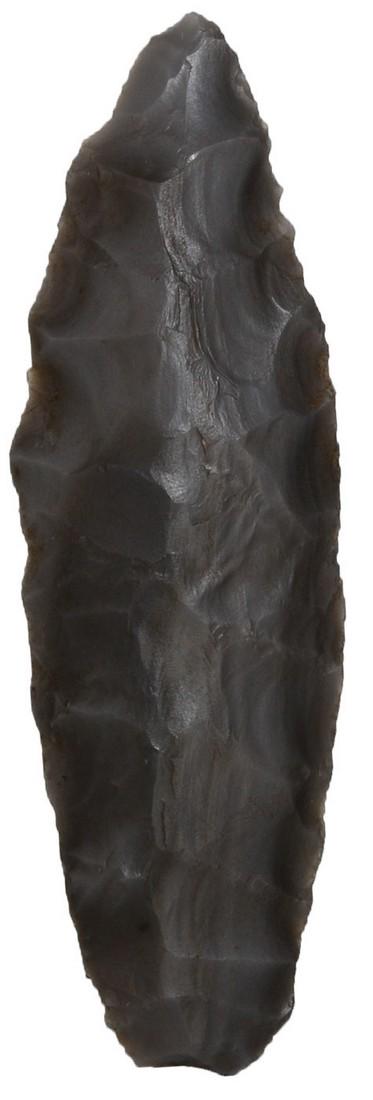 2 15/16" Agate Basin.  Shelby Co, KY.  Blue/gray (1 of 2)