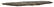 5 3/4" Hornstone Blade. Meade Co, KY. Large, fine - 3