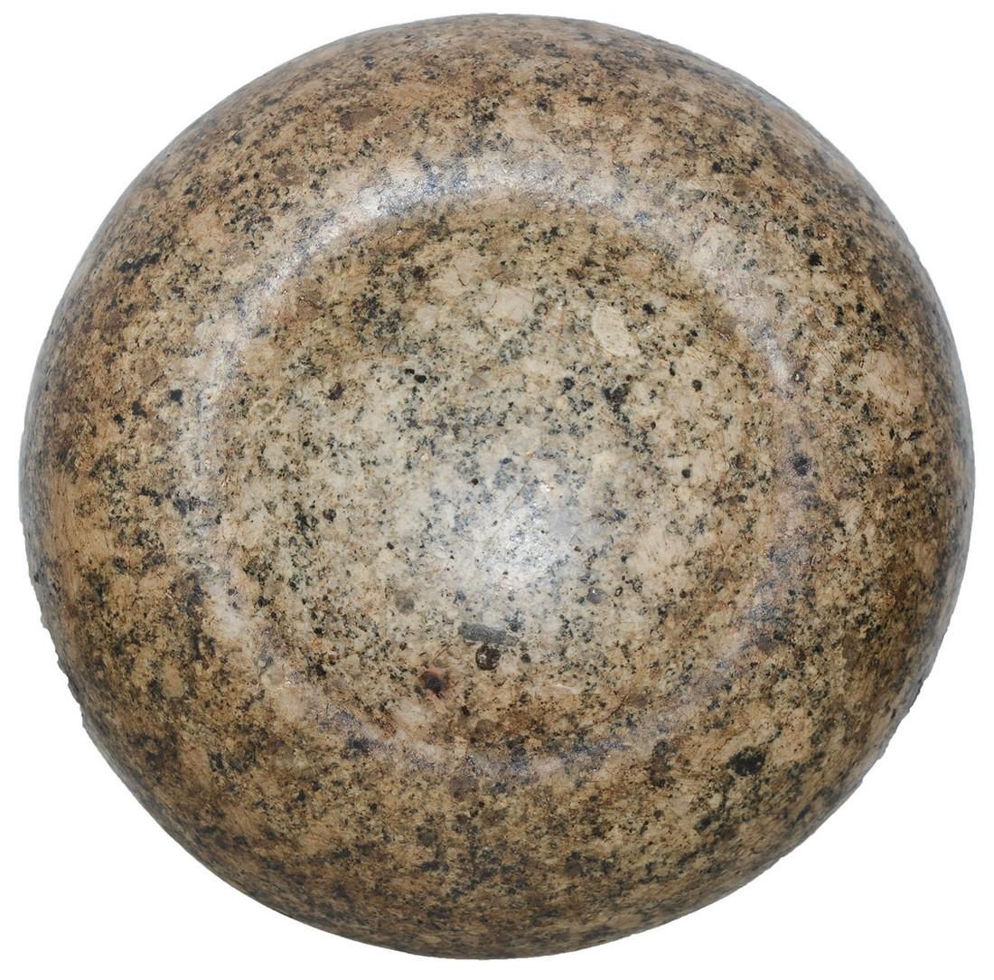 4 3/4" Jersey Bluff Discoidal.  IL.   Colorful Granite. (1 of 4)