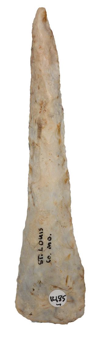 4 5/16" Drill.  St. Louis Co, MO.  Burlington Chert. (1 of 3)