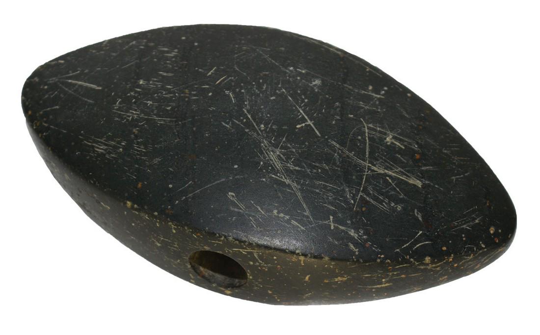 3 15/16" Shuttle Bannerstone.  York Co, PA.  Davis G9 (1 of 6)