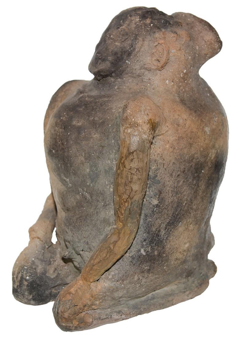 8 1/4" Human Effigy Bottle.  Pemiscot Co, MO.  Sikeston (1 of 9)