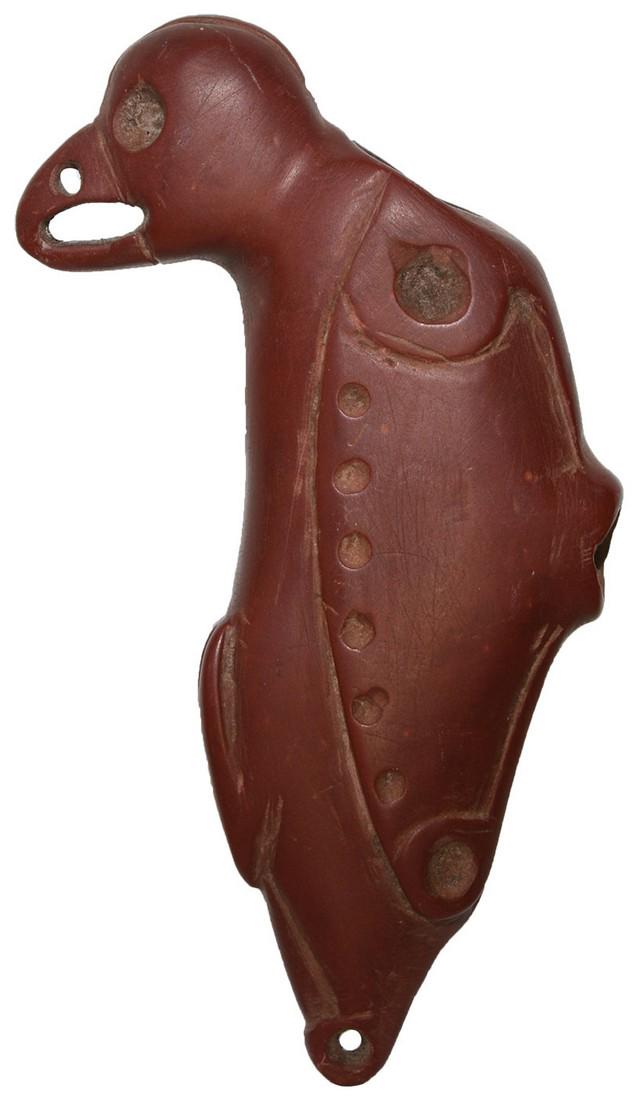 4" Iroquois Bird Effigy Pipe.  Catlinite.  Historic (1 of 4)