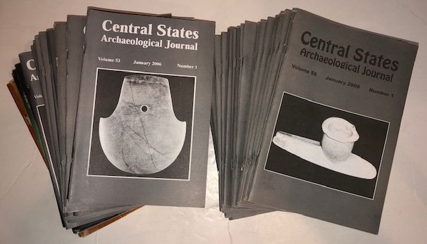 48 Central States Archaeological Journals: 48 Central States Archaeological Journals. The last of Rick Stevens' book collection. 2002 to 2008. There are duplicate copies. Good condition