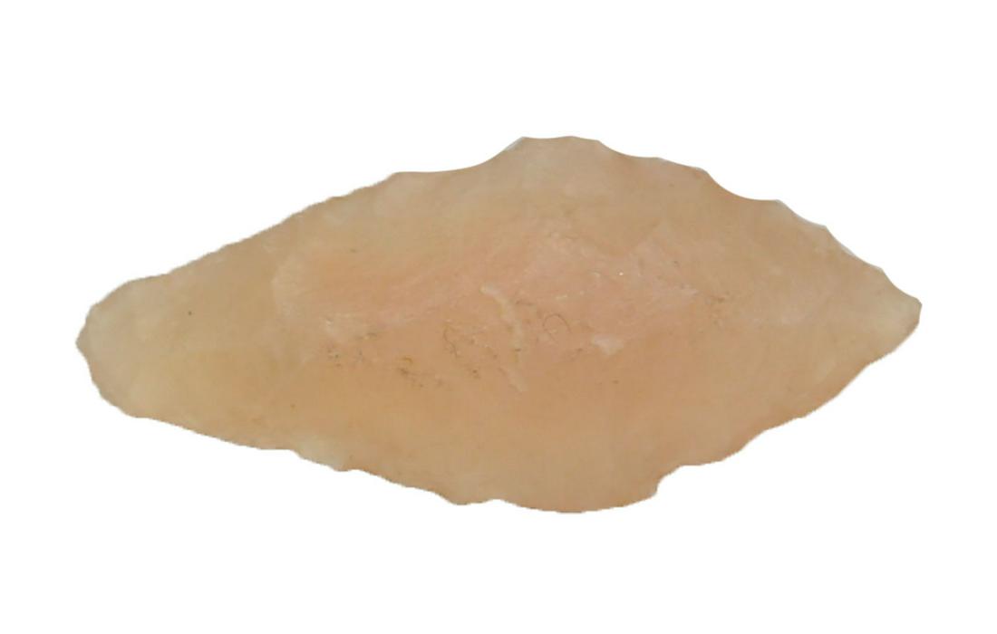 1 1/8" Paleo Spedio. Bennett COA. Mammet, ID.: 1 1/8" Paleo Spedio. Mammet, ID. Translucent Chalcedony. Ex-Sam Williams. Bennett COA