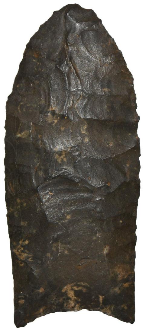 2 11/16" Clovis. Rogers COA. Dekalb Co, TN. Thin,: 2 11/16" Clovis. Dekalb Co, TN. Thin, well fluted. Dover. Ex-Brandon Vanderver. Rogers COA