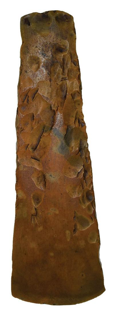 6 1/4" Danish Flint Celt. Denmark. Squared sides,: 6 1/4" Danish Flint Celt. Denmark. Squared sides, fine surface polish. Fine condition