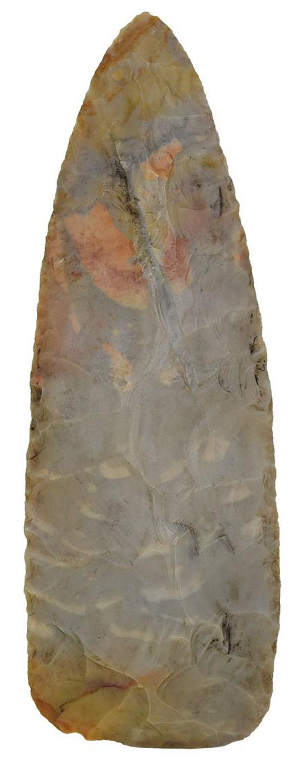 6" Flintridge Cache Blade. Licking Co, OH. Ex-Jake: 6" Flintridge Cache Blade. Licking Co, OH. Ex-Jake Bikar, Cray Collections