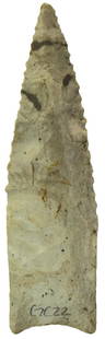 3" Dalton. AR. Finely serrated edges, well made.: 3" Dalton. AR. Finely serrated edges, well made. Ozark Chert. Davis G9 COA