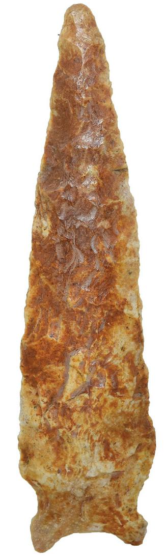 4 1/2" Graham Cave. Randolph Co, MO. Colorful.: 4 1/2" Graham Cave. Randolph Co, MO. Colorful water staining. Found by Jim Bruce. Dickey G7 COA (copy)