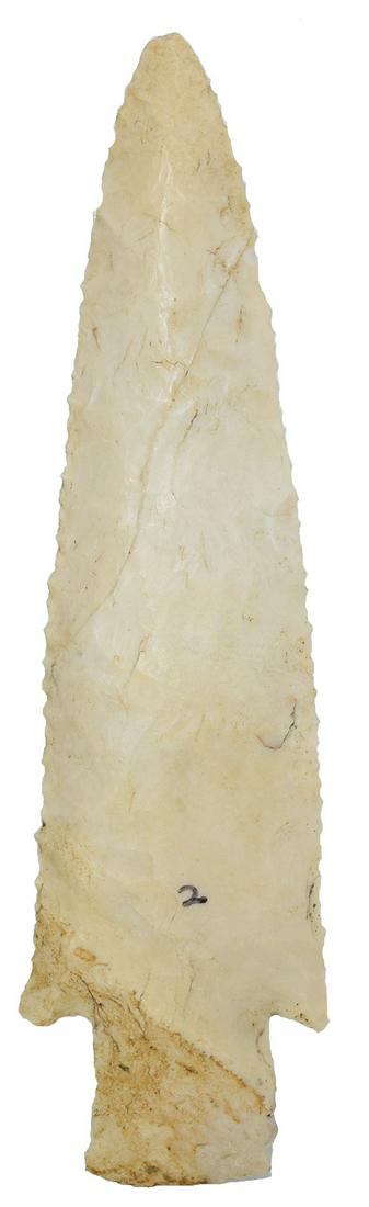 5 1/8" Hardin. Warren Co, MO. Davis G9 COA. Fine: 5 1/8" Hardin. Warren Co, MO. Large example with fine edgework. Burlington. Davis G9 COA