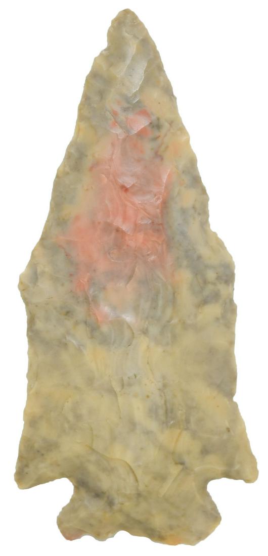 3 3/8" Afton Pentagonal. Davis G8 COA. Stark Co, OH.: 3 3/8" Afton Pentagonal. Stark Co, OH. Flintridge. Classic shape. Davis G8 COA