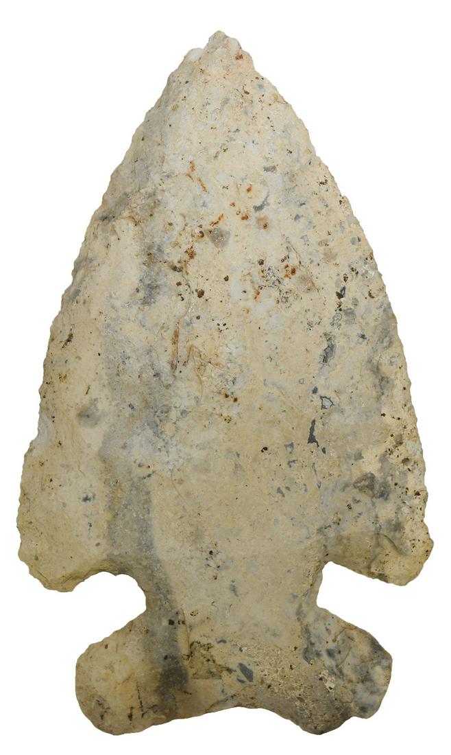 3 11/16" Thebes. Rogers COA. Lafayette, IN. Indiana: 3 11/16" Thebes. Lafayette, IN. Indiana Green. Large example with excellent mineralization. Some surface pitting on back. Ex-Glen Parmentier. Rogers COA