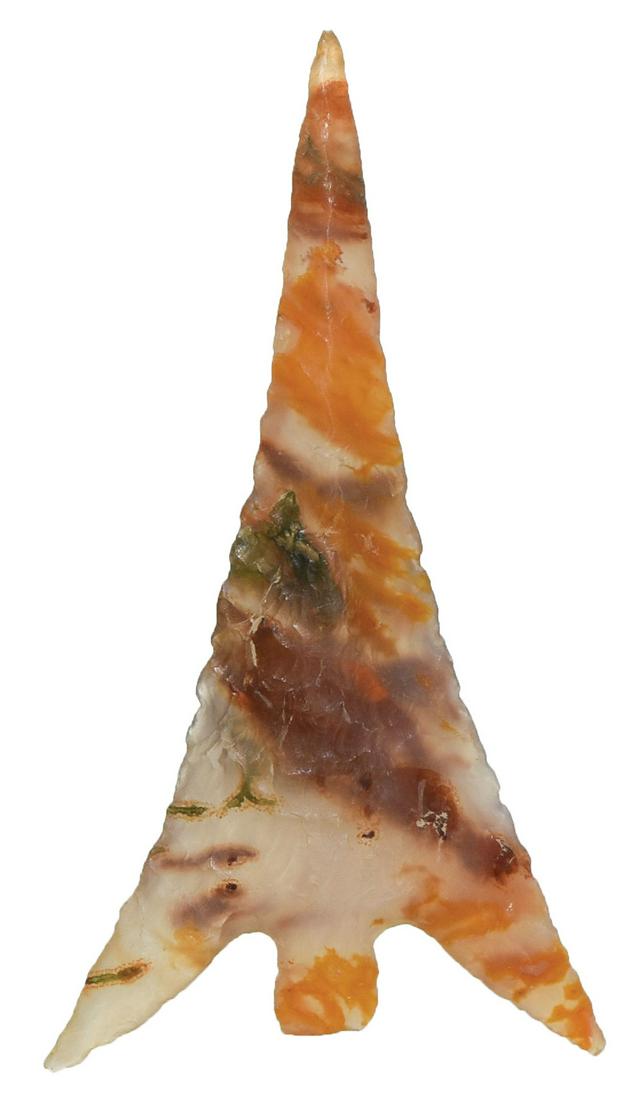 2" Columbia Gem Point. OR. Very colorful, well made.: 2" Columbia Gem Point. OR. Very colorful, well made. G10. 5/11/20 added: Featured on back cover of this auction's catalog