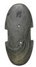5 3/8" Indented Gorget. Davis COA. Washington Co, OH.