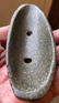 4 1/4" Hardstone Boatstone. Franklin Co, OH. Deeply - 10