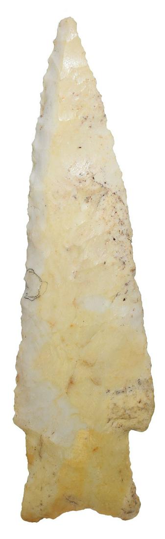 4 5/8" Hardin with Rogers COA. Missouri. . Crescent: 4 5/8" Hardin. St. Louis Co, MO. Crescent Quarry. Rogers COA