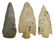 3 very nice Points from the Gish Collection - 2