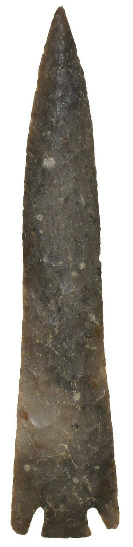 2 Modern Flint Spears. 9 1/2" & 10 1/4". Great for: 2 Modern Flint Spears. 9 1/2" & 10 1/4". Great for display