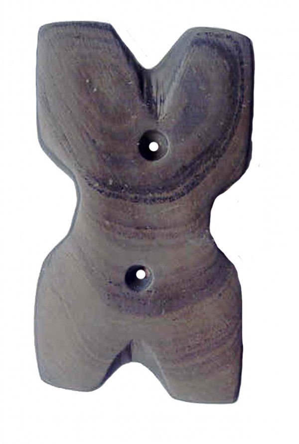 233. Rare 3" Reel Gorget. Clark Co, OH. Ex-Bean: 233. Rare 3" Reel Gorget. Clark Co, OH. Ex-Beanie Johnson. From an old Converse auction