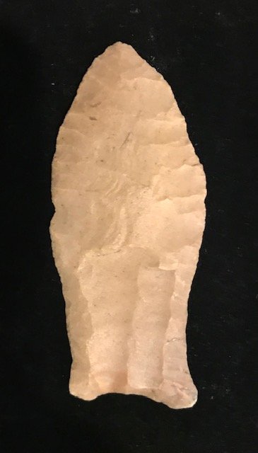 3 3/8" Clovis with Rogers COA.  Clark Co, KY.  Broad (1 of 4)