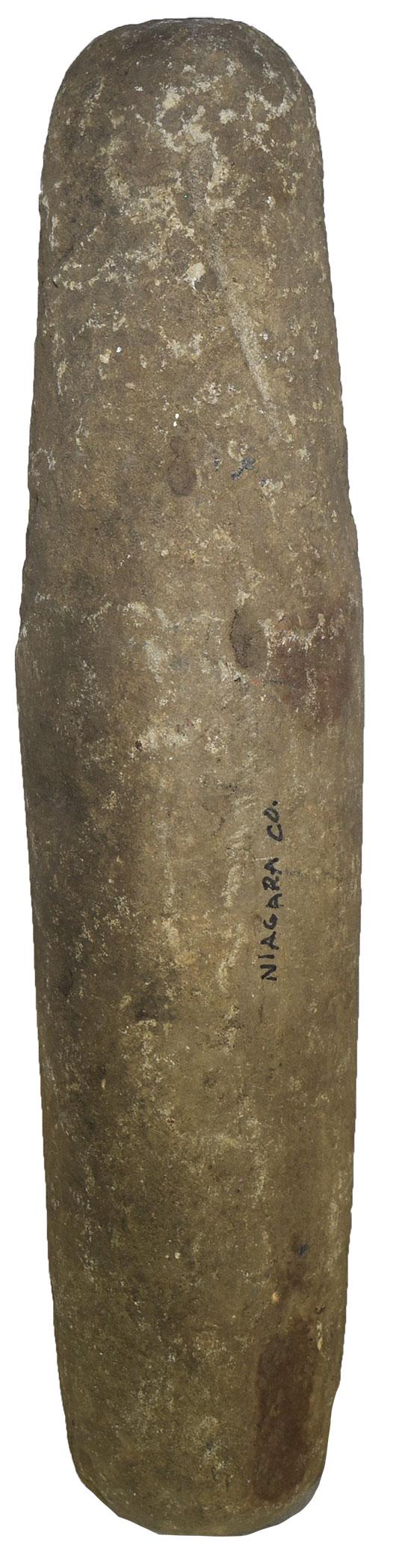 10 3/4" Roller Pestle.  Niagara Co, NY.  Very good (1 of 3)