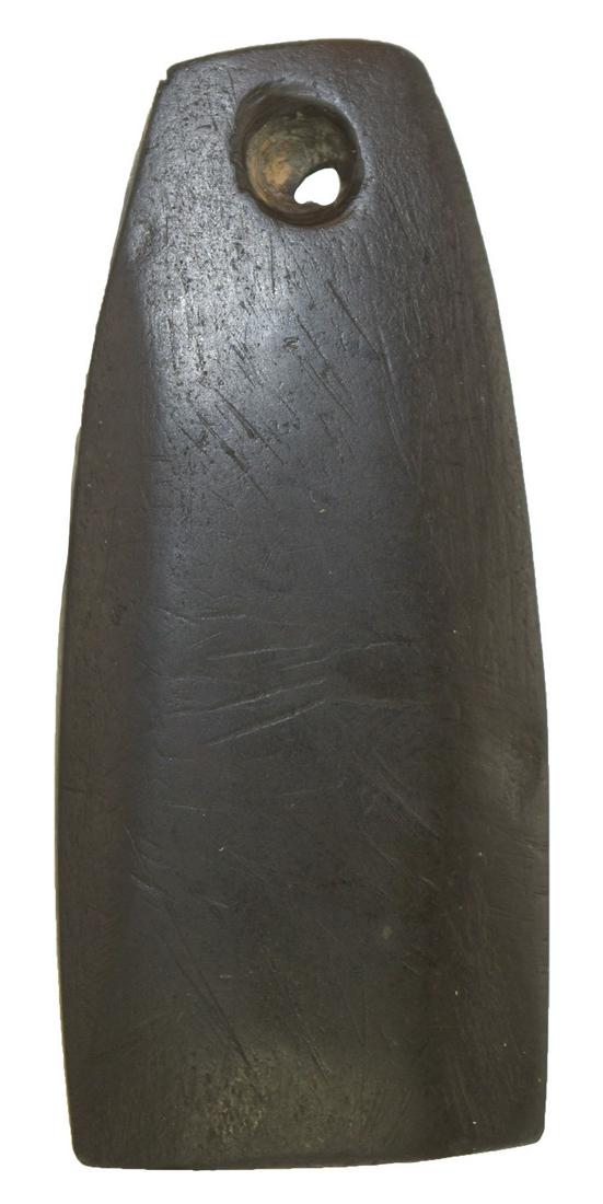 3" Adena Pendant.  Ohio.  An old Joe Macik Slate (1 of 3)