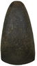 4 3/4" Flared Hardstone Celt. Fannin Co, GA. Finely