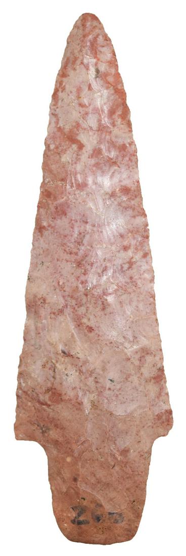 5 1/8" Adena.   MO.  Dickey COA.  Large, well made and (1 of 3)